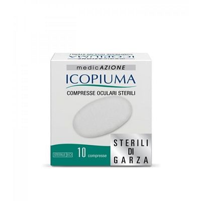 Desa Pharma Icopiuma Compresse Oculari Adesive Sterili 10 Pezzi - Immagine 6