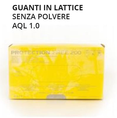 Guanti In Lattice Senza Polvere - 100 Guanti Monouso - Immagine 5