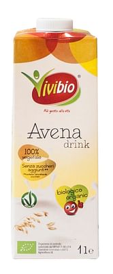 Vivibio Bevanda Avena Drink Senza Glutine Bio 1 Litro