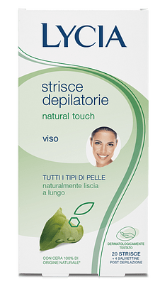LYCIA Natural Touch - 20 Strisce depilatorie viso - Immagine 8