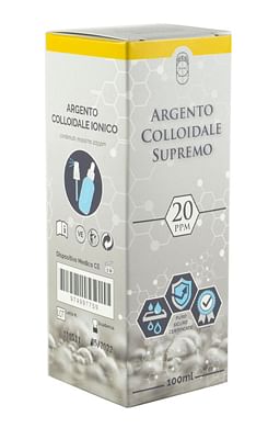 Argento Colloidale Supremo 20ppm 100 Ml Spray + Contagocce