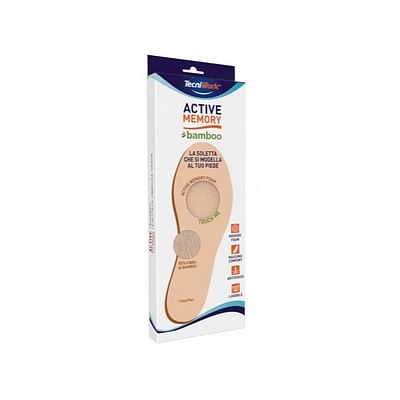 Tecniwork Active Memory Soletta Al Bamboo Numero 44 1 Paio - Immagine 5