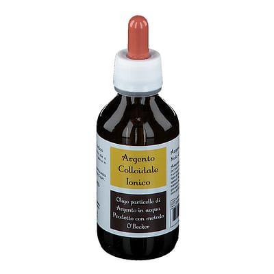 Argento Colloidale Ionico 40ppm Certificato Spray Con Contagocce 100 Ml