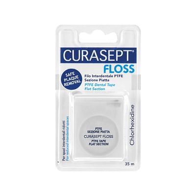 Curasept Filo Interdentale Floss Ptfe Clorexidina, 35M - Immagine 3