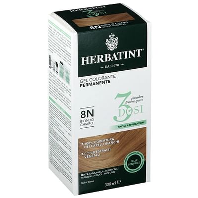 HERBATINT gel colorante permanente N. 8N Biondo Chiaro 300 ml - Immagine 6