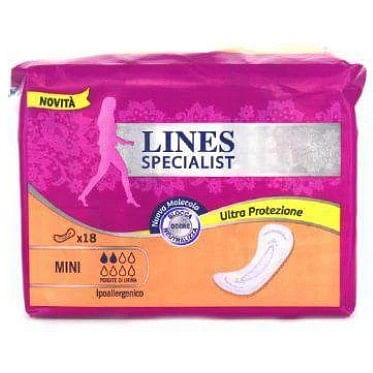 Lines Specialist Mini Assorbenti Per Le Perdite Urinarie - 18 Pz - Immagine 6