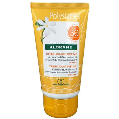 Klorane Crema Solare Sublime Spf 30 Viso 50ml