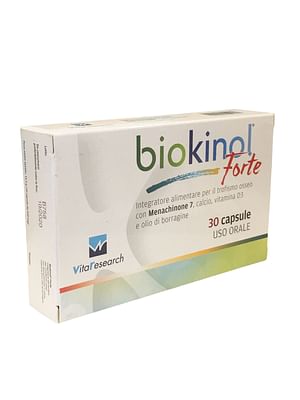 Biokinol Forte 30 Capsule - Integratore Per Il Trofismo Osseo - Immagine 3