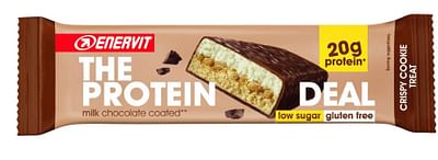 Enervit Protein Enervit The Protein Deal Barretta Proteica Gusto Crispy Cookie Treat 55 G - Immagine 5