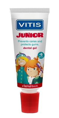 Vitis Vitis® Junior Gel Dentifricio 75 Ml Bambino - Immagine 5