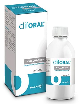Nalkein Diforal Collutorio Rinfrescante Per Igiene Orale Completa 200 Ml - Immagine 7