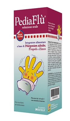 Pediaflù Integratore Alimentare con Pelargonium Sidoides Propoli e Zinco 150ml - Pediatrica - Immagine 6