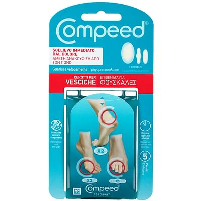 Compeed - Cerotti Per Vesciche Pack Misto - 5 Pezzi - Immagine 8