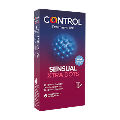 Control Sensual Xtra Dots 6 Pz Preservativi - Immagine 7