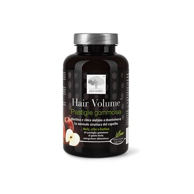 Hair Volume 60 Pastiglie Gommose Gusto Mela - Integratore Per La Cura Dei Capelli - Immagine 7