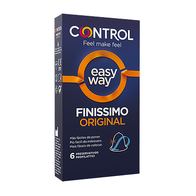 Profilattico Control Finissimo Original Easy Way 6 Pezzi