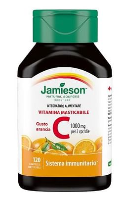 Jamieson Vitamina C 1000 Masticabile All'arancia 120 Compresse - Immagine 3