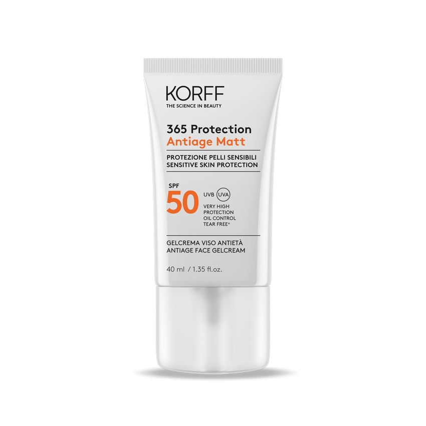 Korff Crema 365 Protection Antiage Matt Spf50+ Gel Viso 40 Ml - Immagine 4
