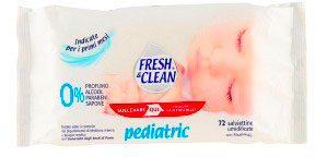 Fresh & Clean pediatric - 72 salviette per bambini - Immagine 5