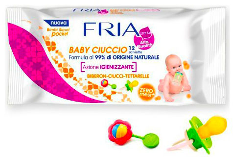 Salviettine Green Baby Ciuccio 12 Pz - Immagine 3