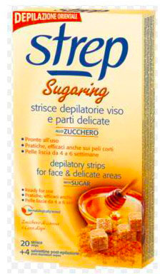 Sugaring Strisce Depilatorie Viso Allo Zucchero 20 Pz - Immagine 5