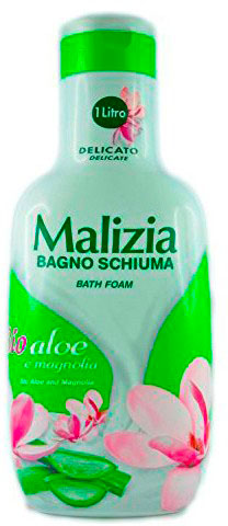 MALIZIA - Bio Aloe e Magnolia - Bagno schiuma profumato 1 l - Immagine 4