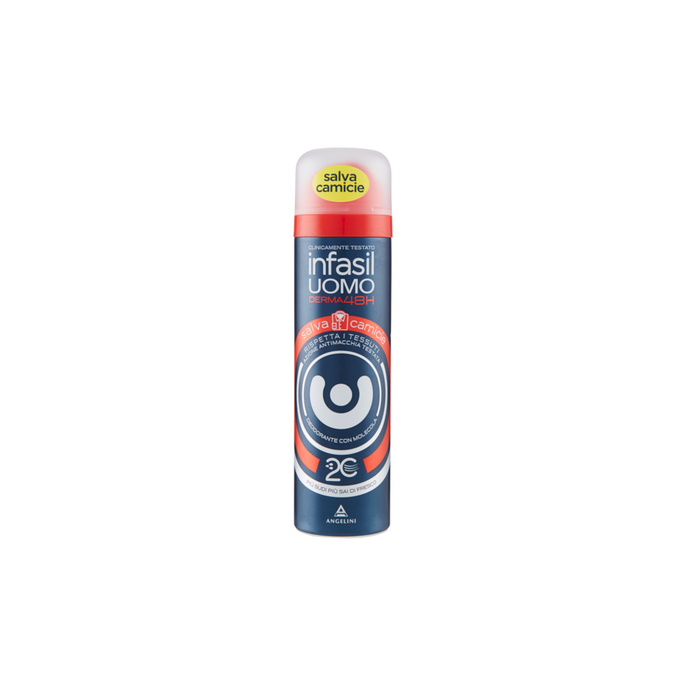 INFASIL Uomo Derma48h Salvacamicie - Deodorante Spray 150 ml - Immagine 8