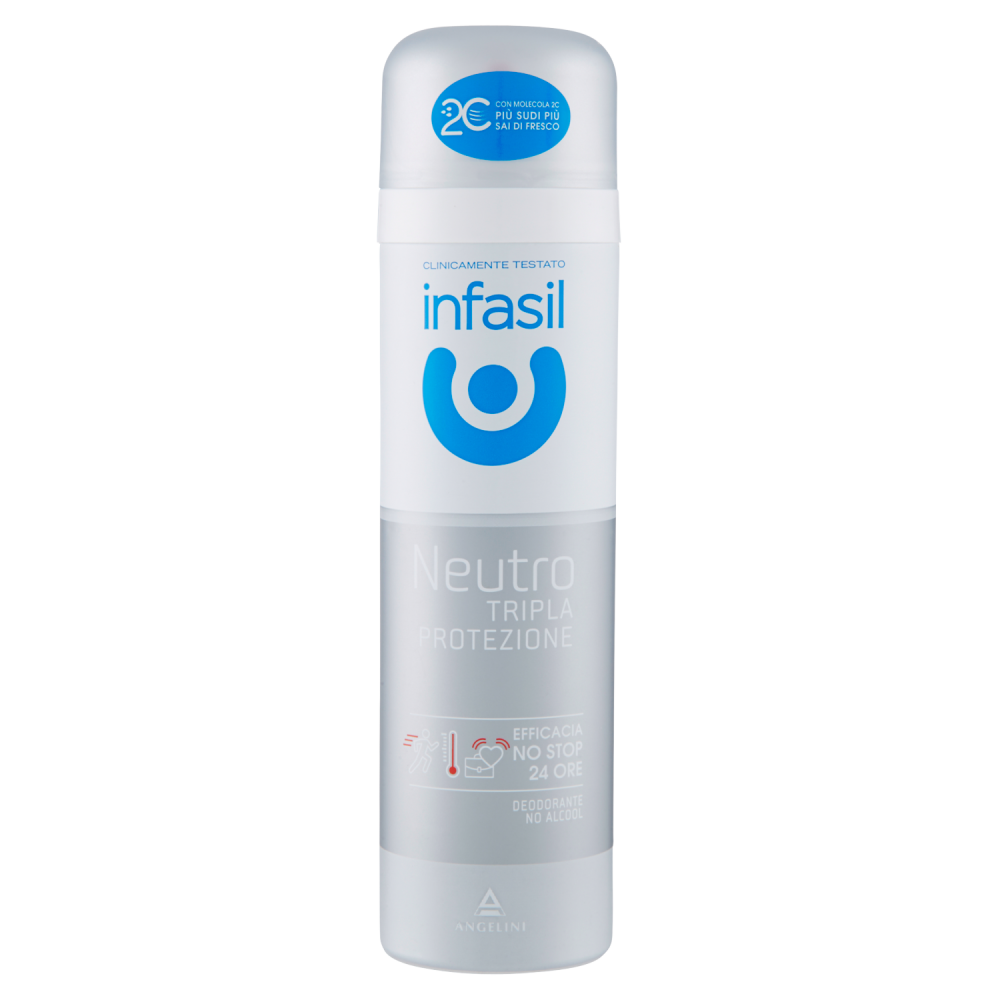 INFASIL - neutro tripla protezione - deodorante spray 150 ml - Immagine 10