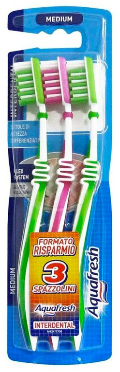 AQUAFRESH SPAZ INTERDENT TRI/PACC - Immagine 5
