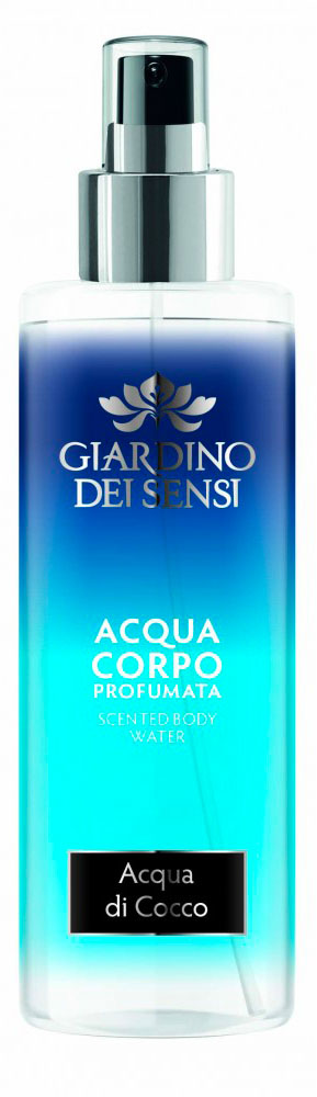 3pz Acqua corpo profumata Giardino Dei Sensi spray Acqua di Cocco 200ml - Immagine 5