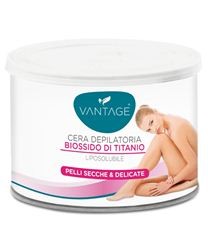Vantage Biossido Di Titanio - Cera Depilatoria Liposolubile Per Pelli Secche E Delicate 400 Ml - Immagine 5