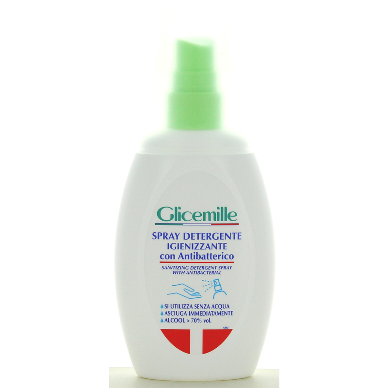 Glicemille Spray Detergente Igienizzante Mani Con Antibatterico 75 Ml - Immagine 5