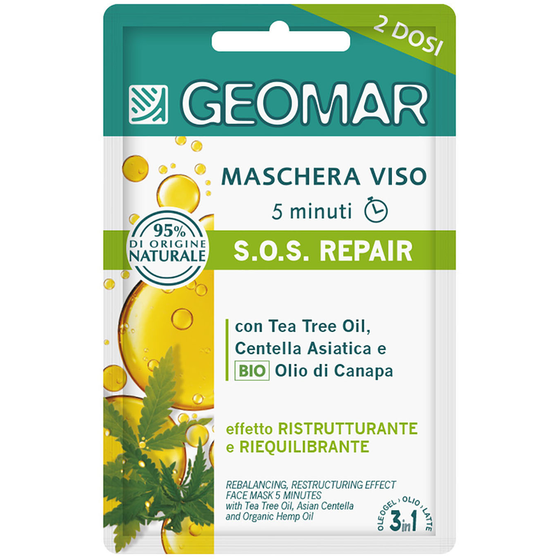 GEOMAR MASC VISO SOS REPAIR 15ML - Immagine 4