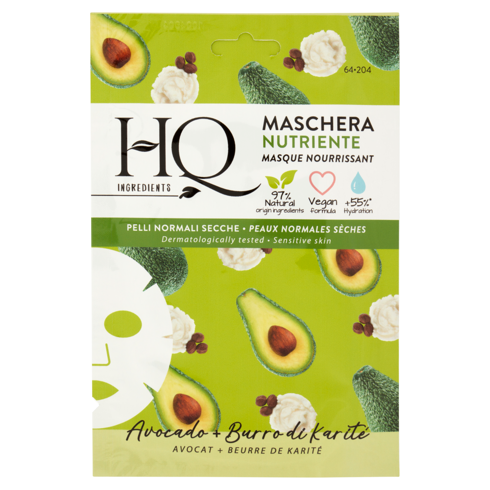 HQ - Maschera viso in Tessuto Nutriente 12 ml - Immagine 4