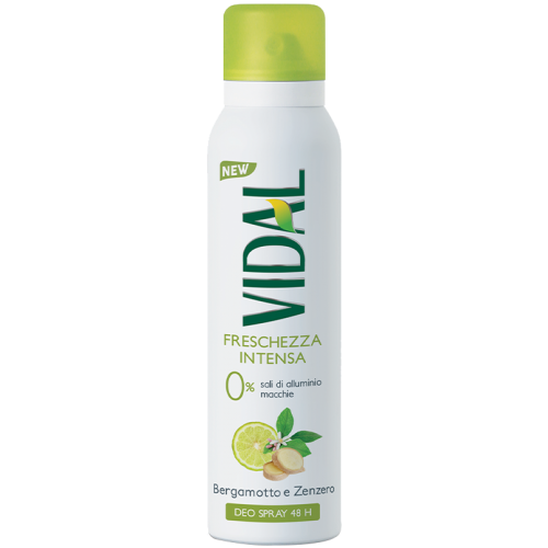 VIDAL - Bergamotto & Zenzero - Deodorante Spray 150 ml - Immagine 3