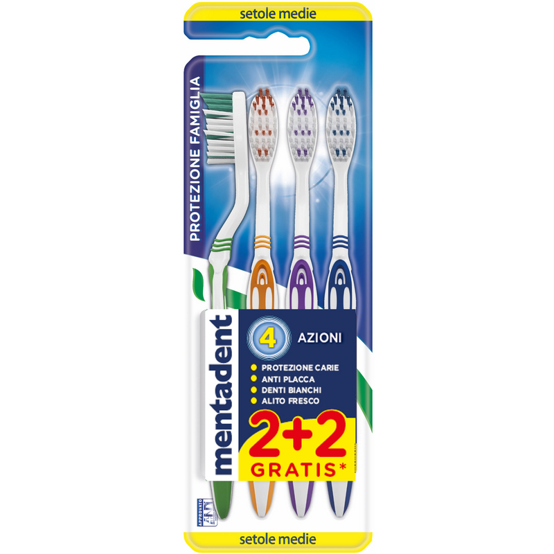 MENTADENT SPAZ PROT FAMIGLIA 2+2 - Immagine 4