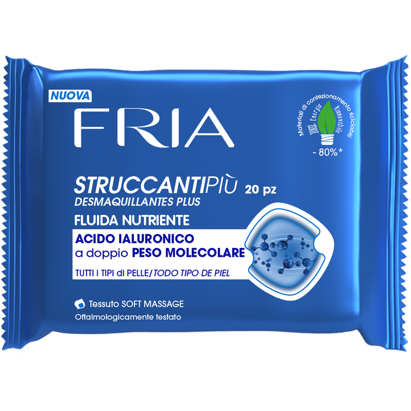Struccantipiù Fluida Nutriente Tutti I Tipi Di Pelle 20 Pz - Immagine 3