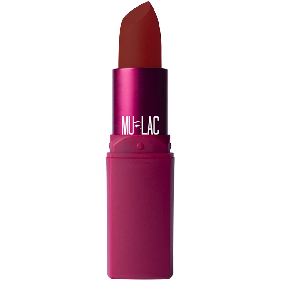 Mulac Unisex Cheri Matte Lipstick-Rossetto Opaco 28 - Rossetto Mat - Immagine 3