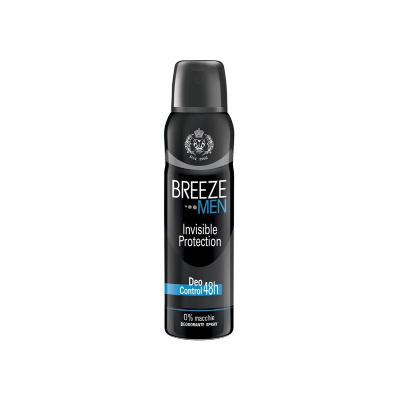 Breeze Men Invisible Protection Deodorante Spray 150ml - - - Immagine 6