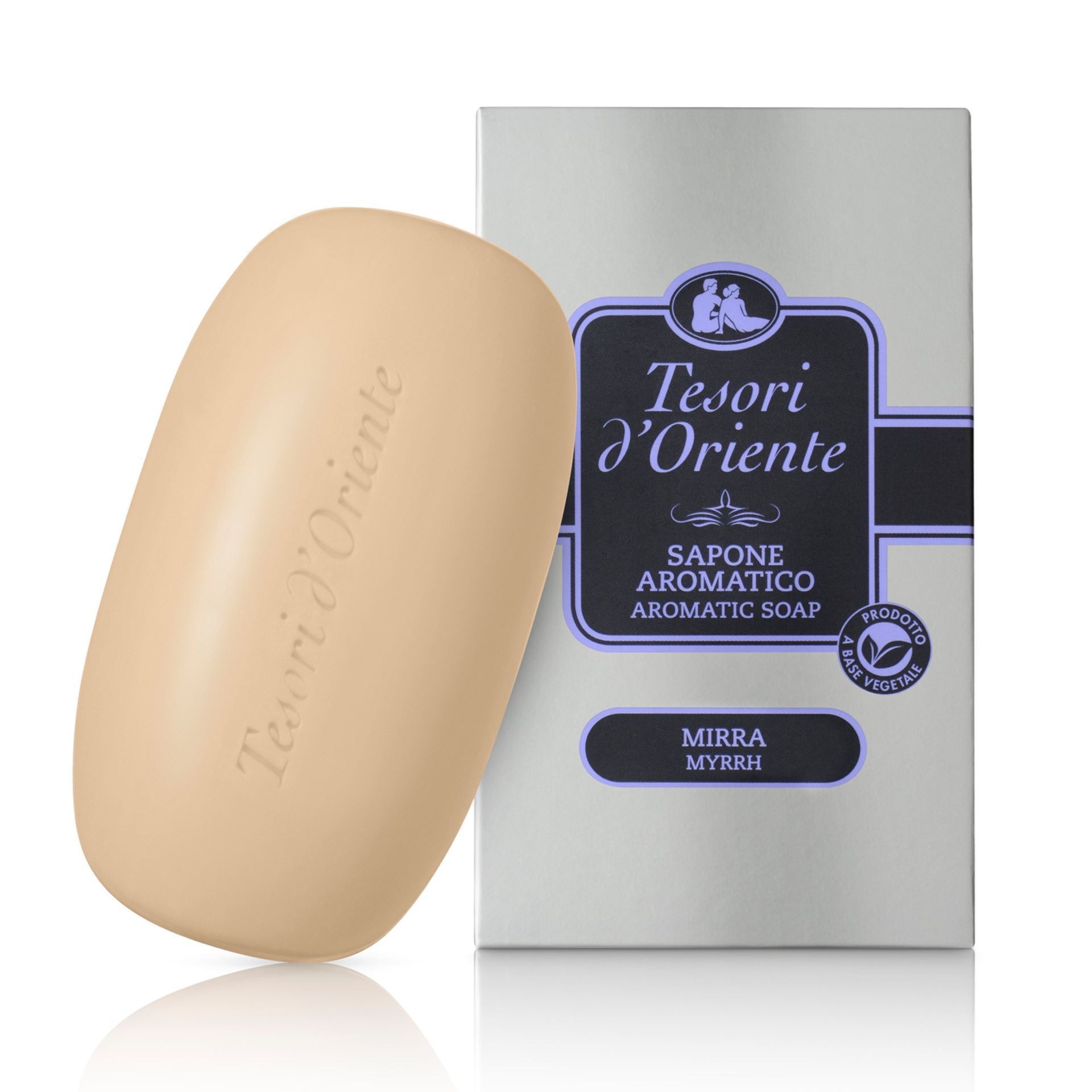 Tesori D'oriente Donna Sapone Mani, Sapone Solido Aromatico Alla Mirra 125 Grammi (Sapone Duro, 120 G) - Immagine 5