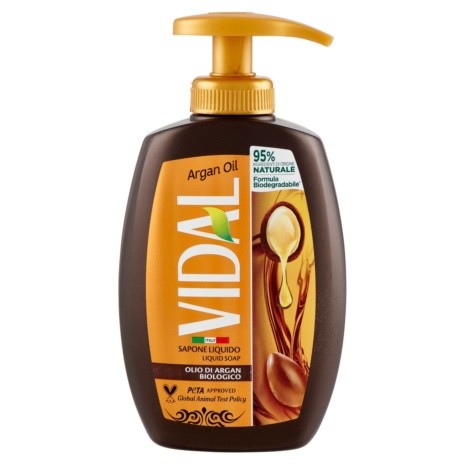 Argan Oil Sapone Liquido Olio Di Argan Biologico 300 ml - Immagine 3