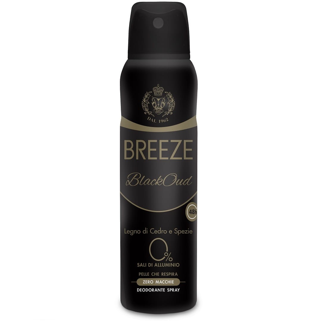 Breeze Bianchi Deodorante Spray Black Oud, 150 Ml, - Immagine 8