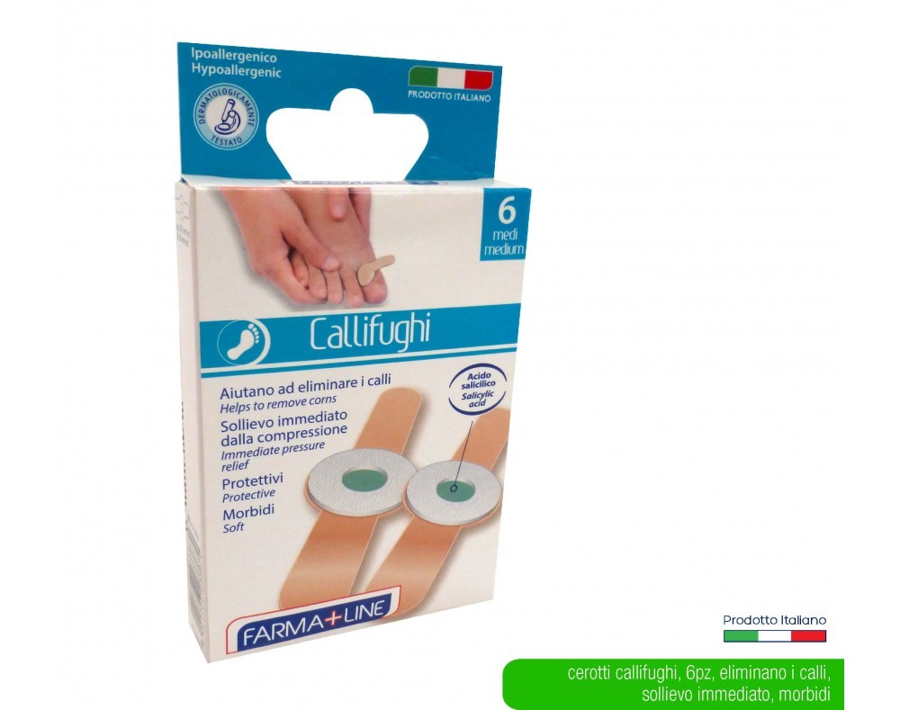 Farmaline Cerotti Callifughi 6pezzi - Immagine 2