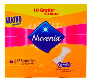 5 pacchi (260 Proteggi Salva Slip) Nuvenia Anatomico Dailies Fresh & Protect - Immagine 5