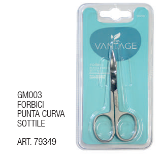 Forbici Punta Curva Sottile Gm003 - Immagine 3