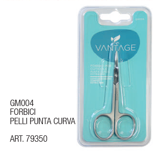 Forbici Pelli Punta Curva Gm004 - Immagine 3