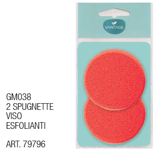 Spugnetta Viso Esfoliante 2 Pezzi Gm038 - Immagine 3