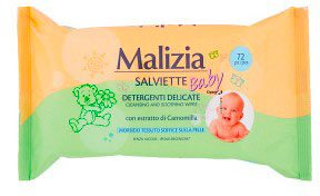 MALIZIA SALVIETTINE 72PEZZI BABY - Immagine 4