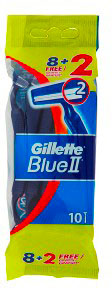 GILLETTE Blue II - 10 Rasoi Da Barba - Immagine 11