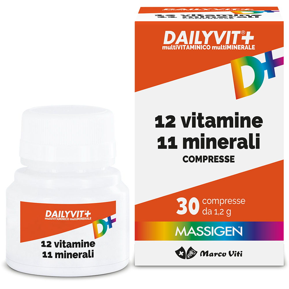 Marco Viti Massigen® Dailyvit® Multivitaminico Compresse 30 Pz Bambino - Immagine 9